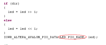 图21-7 Hello led源代码