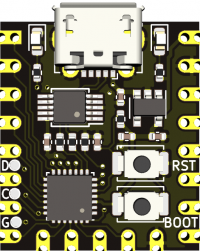 STM32G031最小系统核心模块