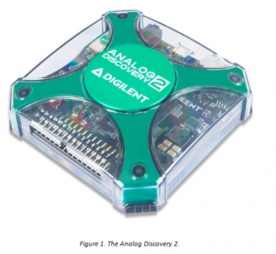 Figure 1. The Analog Discovery 2.